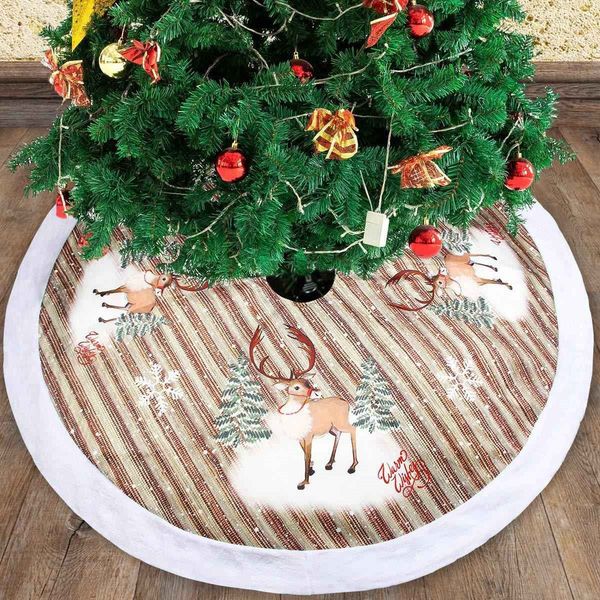 christmas tree skirt santa claus elk printed decoration ornaments home party supplies christmas decorations
christmas tree skirt santa claus elk printed decoration ornaments home party supplies christmas decorations