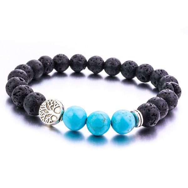 8mm natural lava stone turquoise tree of life bracelet aromatherapy essential oil diffuser bracelet for women men jewelry, Golden;silver
8mm natural lava stone turquoise tree of life bracelet aromatherapy essential oil diffuser bracelet for women men jewelry, Golden;silver