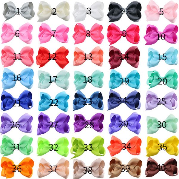 40 colors candy color 3inch boutique hair bows hairpins grosgrain ribbon hairbows baby girl accessories with clip, Slivery;white
40 colors candy color 3inch boutique hair bows hairpins grosgrain ribbon hairbows baby girl accessories with clip, Slivery;white