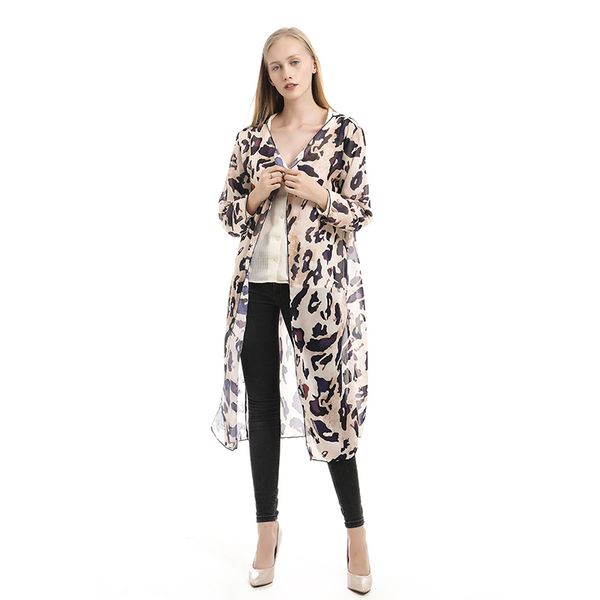summer beach women coats leopard beach sunscreen leopard cardigan blouse shawl long sleeve beachwear, Black;brown
summer beach women coats leopard beach sunscreen leopard cardigan blouse shawl long sleeve beachwear, Black;brown