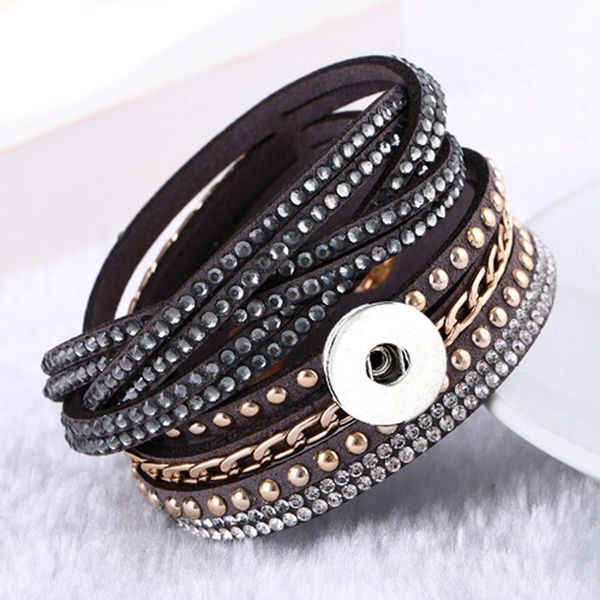 bling bling interchangeable 081 crystal rhinestones korean velvet bracelet 18mm snap button jewelry charm bracelet for women gift, Golden;silver
bling bling interchangeable 081 crystal rhinestones korean velvet bracelet 18mm snap button jewelry charm bracelet for women gift, Golden;silver
