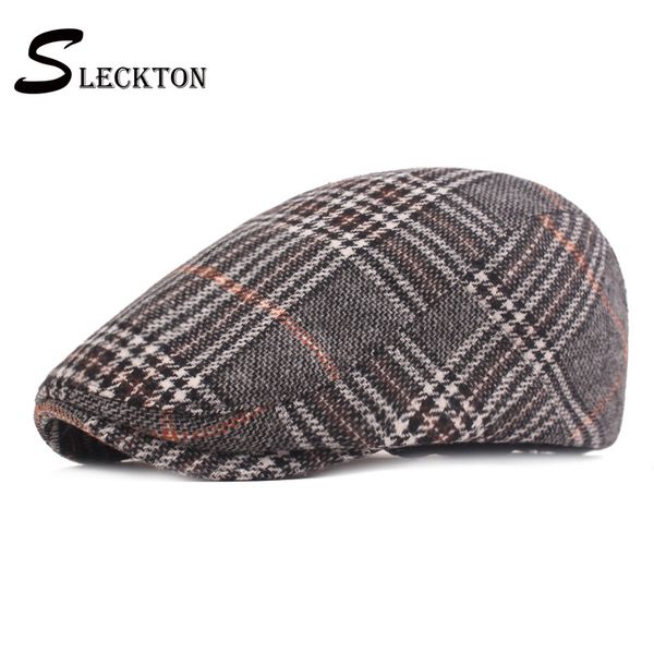 sleckton fashion plaid berets hat for men casual tweed newsboy caps men's france flat cap retro gatsby hats peaky blinder, Blue;gray
sleckton fashion plaid berets hat for men casual tweed newsboy caps men's france flat cap retro gatsby hats peaky blinder, Blue;gray