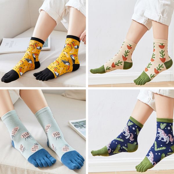 five finger socks men cotton middle tube socks medium colorful crew toe, Black
five finger socks men cotton middle tube socks medium colorful crew toe, Black