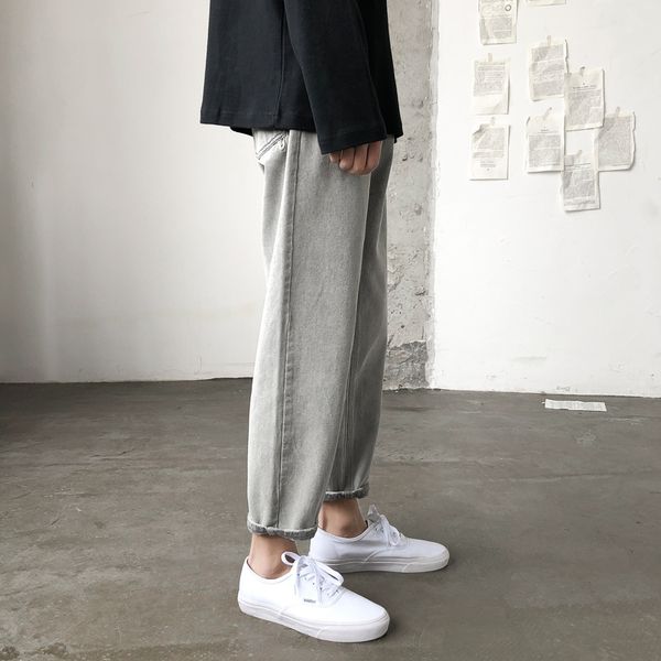spring new jeans men slim fashion retro solid color casual denim pants man streetwear hip hop male clothes cowboy trousers, Blue
spring new jeans men slim fashion retro solid color casual denim pants man streetwear hip hop male clothes cowboy trousers, Blue