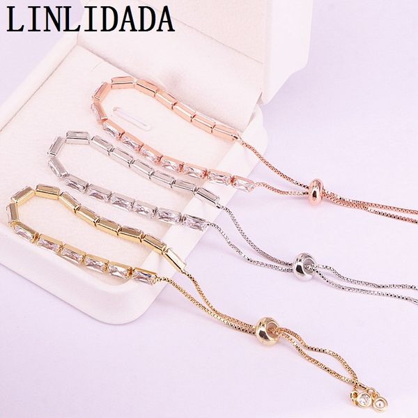 10pcs fashion tennis bracelet gold filled pave rectangle zirconia cz party wedding bracelets for women jewelry, Golden;silver
10pcs fashion tennis bracelet gold filled pave rectangle zirconia cz party wedding bracelets for women jewelry, Golden;silver