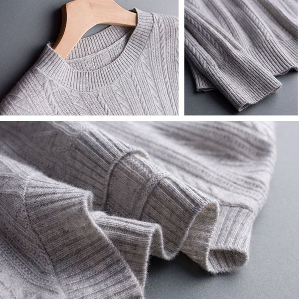real cashmere 100 men sweaters winter warm wool knitted jumpers man thick oneck pullover male woolen knitwear high soft, White;black
real cashmere 100 men sweaters winter warm wool knitted jumpers man thick oneck pullover male woolen knitwear high soft, White;black