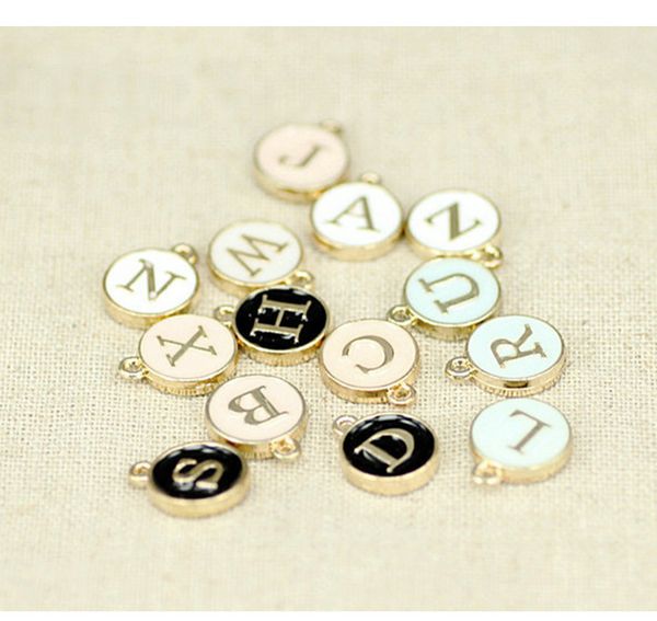 10pcs 12*15mm round metal gold enamel alphabet charms fashion color capital letter beads initial pendants alloy jewelry making, Bronze;silver
10pcs 12*15mm round metal gold enamel alphabet charms fashion color capital letter beads initial pendants alloy jewelry making, Bronze;silver