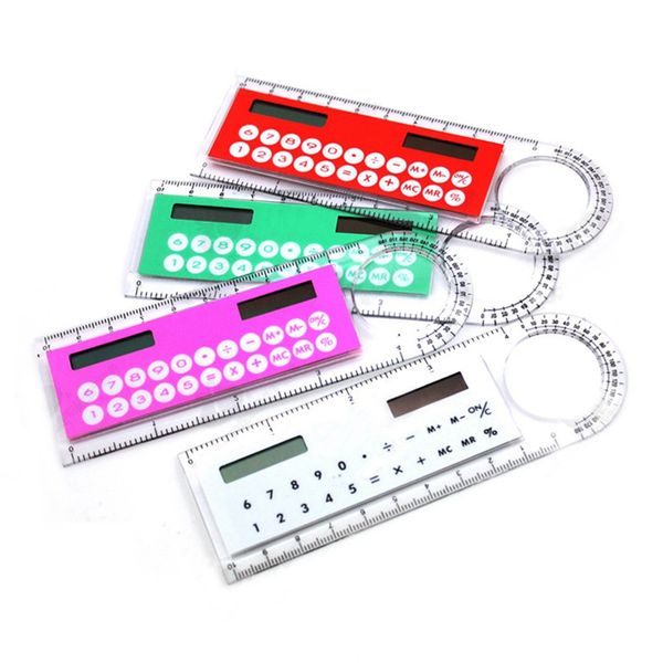 Hot Selling Solar Mini Calculator Multifunction 10cm Ultra-thin Ruler Calculator School Office Supplies 8 Colors
Hot Selling Solar Mini Calculator Multifunction 10cm Ultra-thin Ruler Calculator School Office Supplies 8 Colors