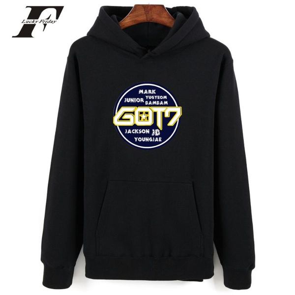 весна стиль got7 bambam harajuku мужчины толстовка с крышкой и прохладный печать got7jb мода стиль толстовки пуловеры женская одежда, Black
весна стиль got7 bambam harajuku мужчины толстовка с крышкой и прохладный печать got7jb мода стиль толстовки пуловеры женская одежда, Black