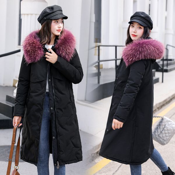 2019 new arrival women winter jacket both side wear cotton padded warm thicken ladies coat long coats parka plus size 5xl 100kgs, Black
2019 new arrival women winter jacket both side wear cotton padded warm thicken ladies coat long coats parka plus size 5xl 100kgs, Black