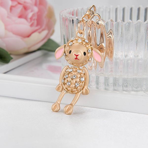 ювелирного изделия оригинального мультфильма lamb cute лаки зодиак овца брелка rhinestone keyring животные подвеска кошелек авто подарок на, Silver
ювелирного изделия оригинального мультфильма lamb cute лаки зодиак овца брелка rhinestone keyring животные подвеска кошелек авто подарок на, Silver