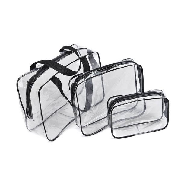 travel transparent cosmetic bag pvc women zipper clear makeup bags beauty case make up organizer storage bath toiletry
travel transparent cosmetic bag pvc women zipper clear makeup bags beauty case make up organizer storage bath toiletry