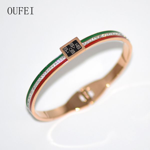 oufei fashion love bangles bracelets for women rose gold simple bracelet wholesale stainless steel bracelet red blue wild bangle, Black
oufei fashion love bangles bracelets for women rose gold simple bracelet wholesale stainless steel bracelet red blue wild bangle, Black
