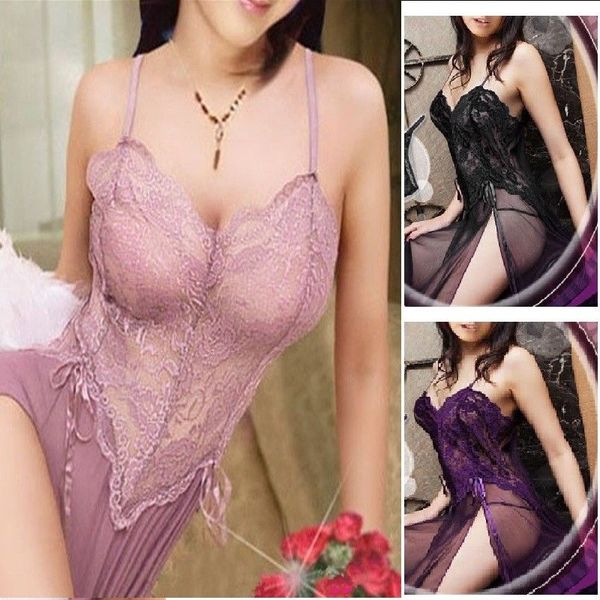 fashion women lingerie underwear lace sleepwear babydoll dress+g-string #r45, Red;black
fashion women lingerie underwear lace sleepwear babydoll dress+g-string #r45, Red;black