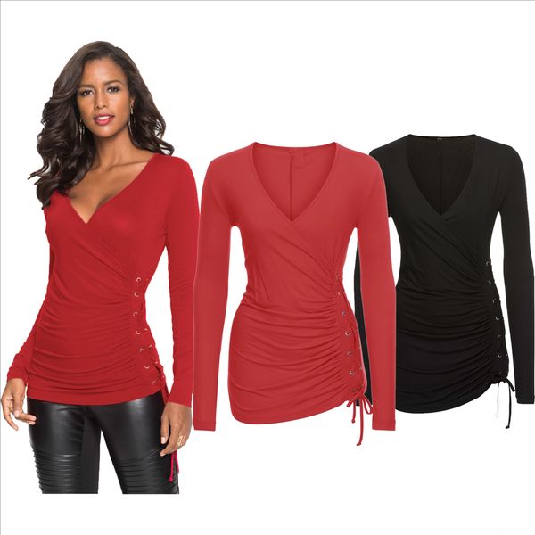 женская с длинным рукавом v-образным вырезом сексуальный передний мозолей ремень складной тонкий универсальный верхней 8967 женщин с длинным, White
женская с длинным рукавом v-образным вырезом сексуальный передний мозолей ремень складной тонкий универсальный верхней 8967 женщин с длинным, White