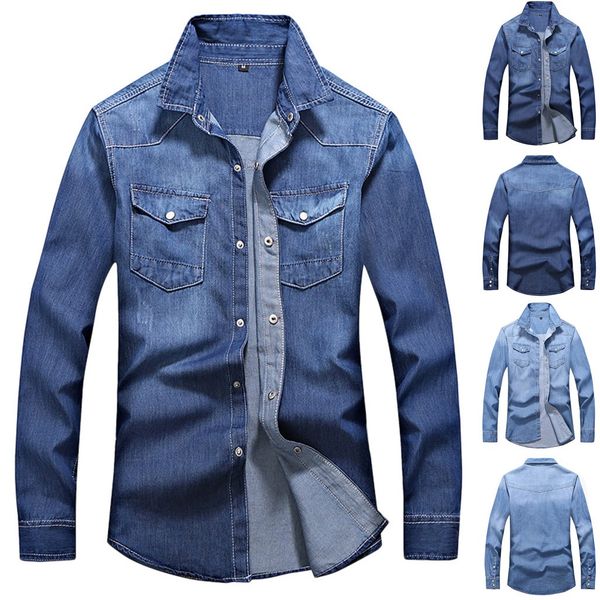 2019 new men's new fashion autumn winter trendy motorcycle jackets casual denim long sleeve pockets blouse dropshipping 20, Black;brown
2019 new men's new fashion autumn winter trendy motorcycle jackets casual denim long sleeve pockets blouse dropshipping 20, Black;brown