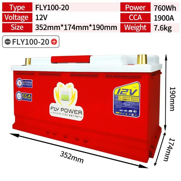 100-20 12v 860wh cca1900a lifepo4 battery for car lithium ion battery replace lead-acid starter-sfor bms charger
100-20 12v 860wh cca1900a lifepo4 battery for car lithium ion battery replace lead-acid starter-sfor bms charger