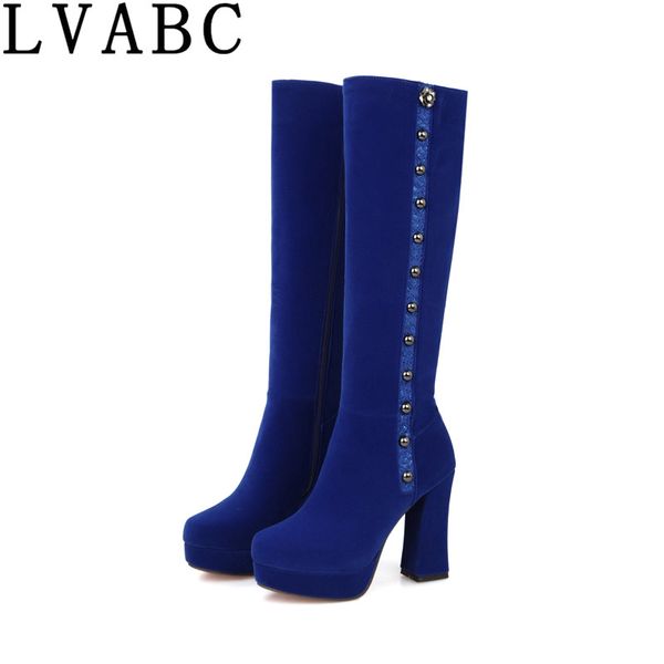 2018 plus size 34-43 women boots women shoes woman fashion high heels winter party boots black blue red
2018 plus size 34-43 women boots women shoes woman fashion high heels winter party boots black blue red