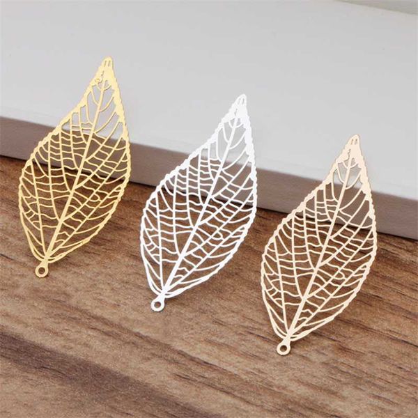 20pcs 43x20mm brass leaves charms filigree leaf earrings findings pendants diy jewelry materials making, Bronze;silver
20pcs 43x20mm brass leaves charms filigree leaf earrings findings pendants diy jewelry materials making, Bronze;silver