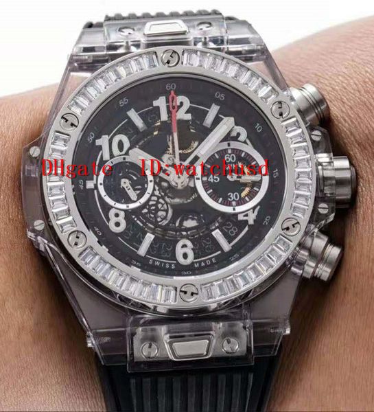 45mm 411.jx.4802.rt mens wristwatch diamond bezel sapphire waterproof wristwatch transparent case back swiss 7750 automatic mechanical, Slivery;brown
45mm 411.jx.4802.rt mens wristwatch diamond bezel sapphire waterproof wristwatch transparent case back swiss 7750 automatic mechanical, Slivery;brown