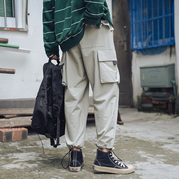 harajuku japanese streetwear harem pants 2020 mens vintage baggy pockets joggers cargo pants korean hip hop sweatpants, Black
harajuku japanese streetwear harem pants 2020 mens vintage baggy pockets joggers cargo pants korean hip hop sweatpants, Black