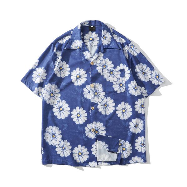 men's casual shirts mens flowers print hawaii beach harajuku streetwear 2021 summer short sleeve blouse punk rock white, White;black
men's casual shirts mens flowers print hawaii beach harajuku streetwear 2021 summer short sleeve blouse punk rock white, White;black