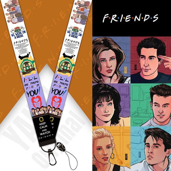 friends tv shows lanyard printed neck strap for id badge phone holder keychain cosplay prop accessory cartoon, Silver
friends tv shows lanyard printed neck strap for id badge phone holder keychain cosplay prop accessory cartoon, Silver