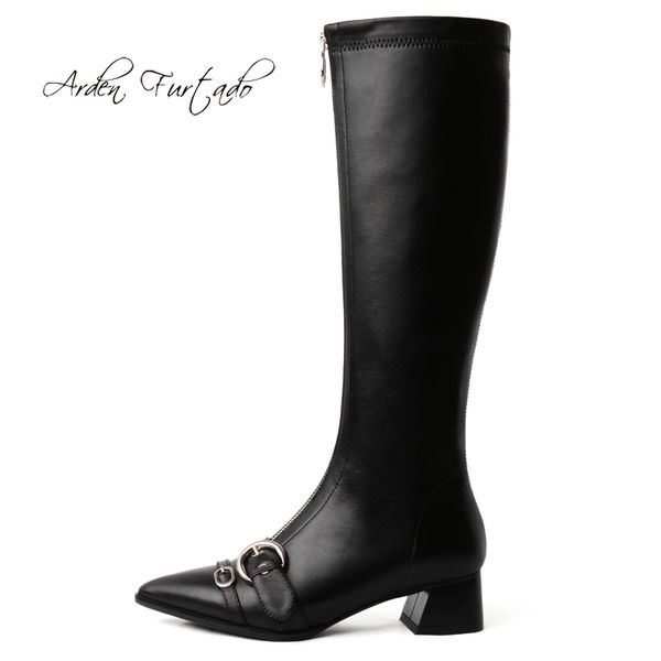 arden furtado fashion women's shoes winter pointed toe chunky heels zipper elegant ladies boots pure color women's boots, Black
arden furtado fashion women's shoes winter pointed toe chunky heels zipper elegant ladies boots pure color women's boots, Black