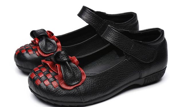 2019 women's shoes in spring and autumn with new style flat bottom round head bowknot mother shoes @878710, Black
2019 women's shoes in spring and autumn with new style flat bottom round head bowknot mother shoes @878710, Black
