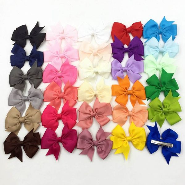20pcs/lot solid boutique grosgrain ribbon children girl bow hair clip hair band bow diy accessories, Slivery;white
20pcs/lot solid boutique grosgrain ribbon children girl bow hair clip hair band bow diy accessories, Slivery;white