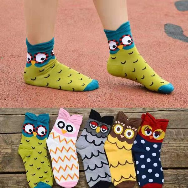 cartoon owl socks for women luxury designer bird animal waves dot ankle sock sports cycling gym trendy socken love gift 5 styles eur 33-39, Black;white
cartoon owl socks for women luxury designer bird animal waves dot ankle sock sports cycling gym trendy socken love gift 5 styles eur 33-39, Black;white