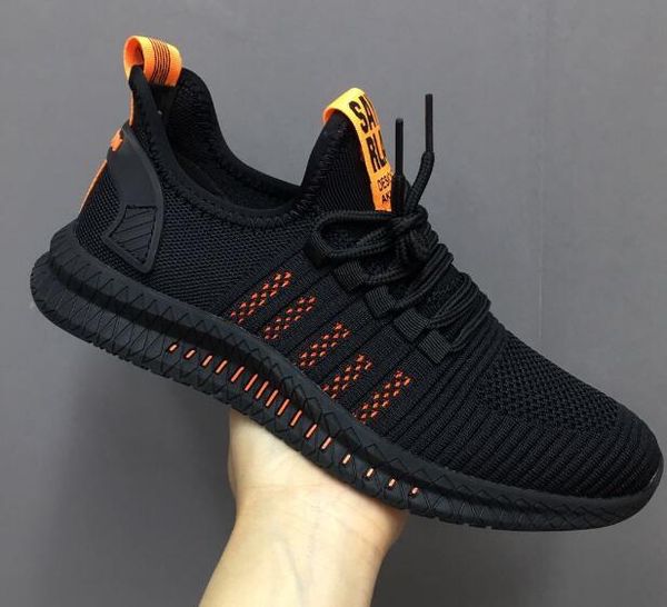 breathable men's shoes autumn running tide shoes fashion wild sports casual man shoes sz 39-44, Black
breathable men's shoes autumn running tide shoes fashion wild sports casual man shoes sz 39-44, Black