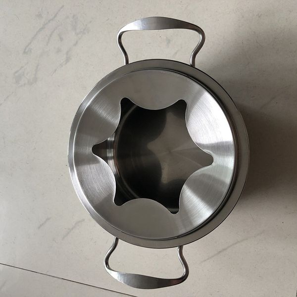multifunctional stainless steel ice cream chocolate cheese pot furnace pot set kitchen accessories
multifunctional stainless steel ice cream chocolate cheese pot furnace pot set kitchen accessories