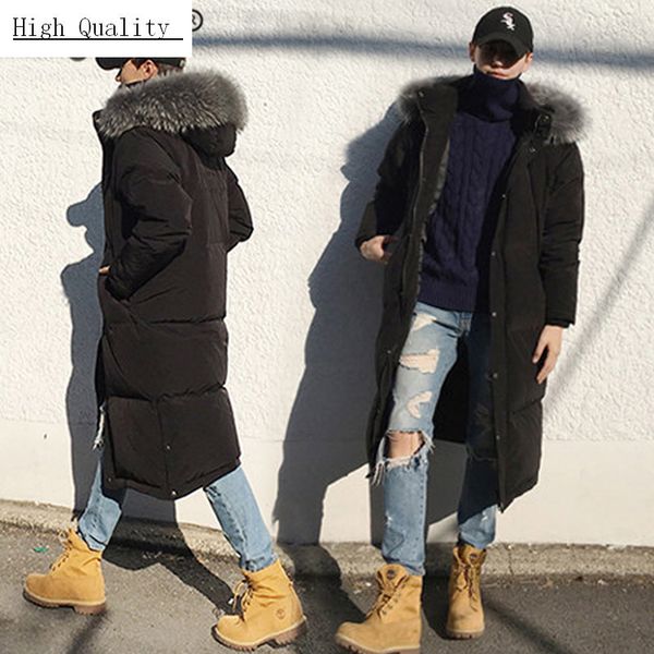 winter men's down jacket plus size 4xl long duck down coat men large fur parka clothes 2020 thick warm ropa hiver 981201, Black
winter men's down jacket plus size 4xl long duck down coat men large fur parka clothes 2020 thick warm ropa hiver 981201, Black