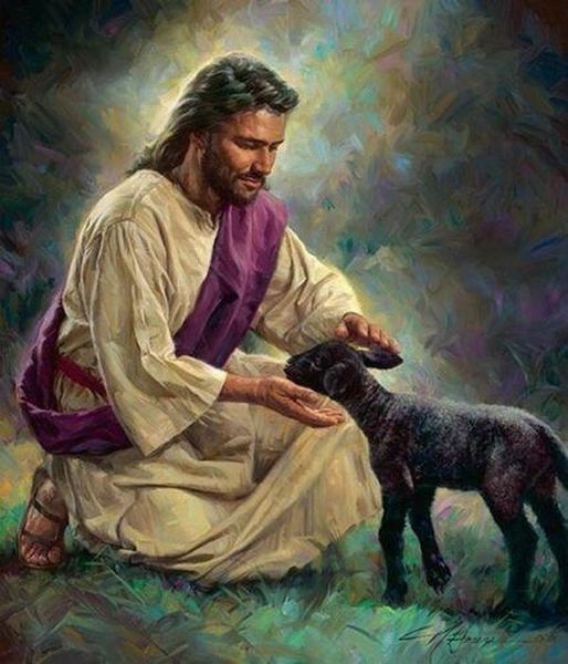 a056#nathan greene gentle shepherd jesus welcoming black lamb home decor hd print oil painting on canvas wall art picture 200110
a056#nathan greene gentle shepherd jesus welcoming black lamb home decor hd print oil painting on canvas wall art picture 200110