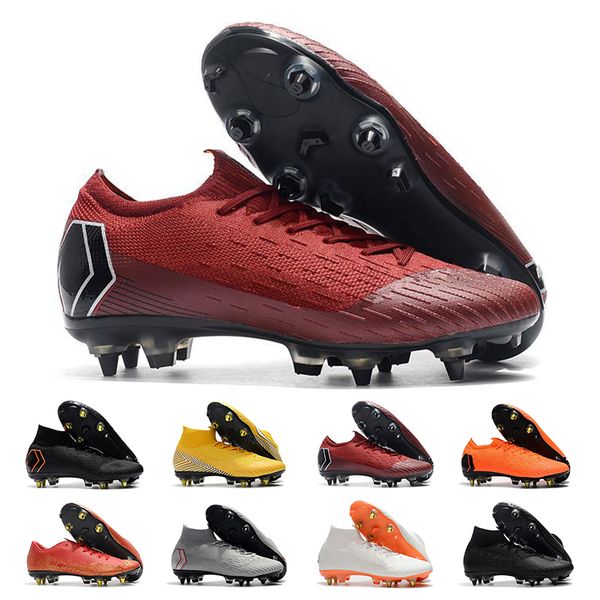 Mercurial Superfly Soccer Shoes For Mens High Quality Soccer Vapor VI 360 Elite FG Soccer CR7 Football boots Size 39-46
Mercurial Superfly Soccer Shoes For Mens High Quality Soccer Vapor VI 360 Elite FG Soccer CR7 Football boots Size 39-46