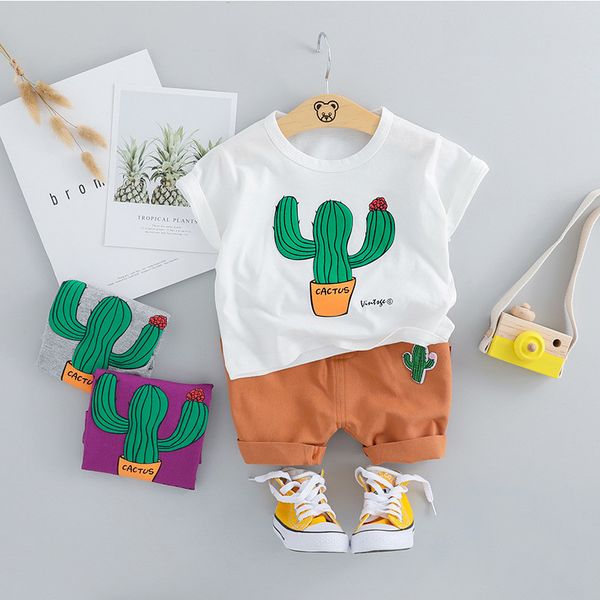 summer baby boy clothing sets cactus printing cotton baby t-short + shorts pants suit casual kids clothes, White
summer baby boy clothing sets cactus printing cotton baby t-short + shorts pants suit casual kids clothes, White
