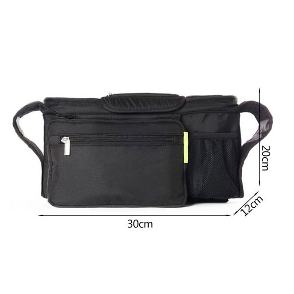 

fashion new women multifunction cosmetic makeup holder bag universal baby stroller organizer extra-large storage space for mom