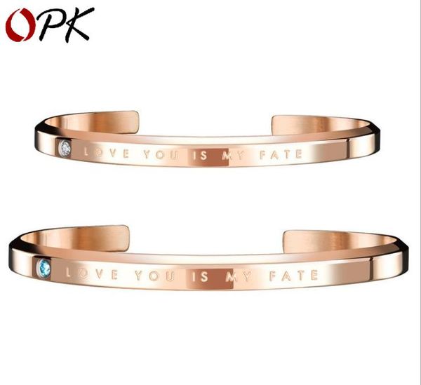 fashionable simple men's and women's rings titanium steel embedded zircon bracelet slab open couple bracelet, Golden;silver
fashionable simple men's and women's rings titanium steel embedded zircon bracelet slab open couple bracelet, Golden;silver