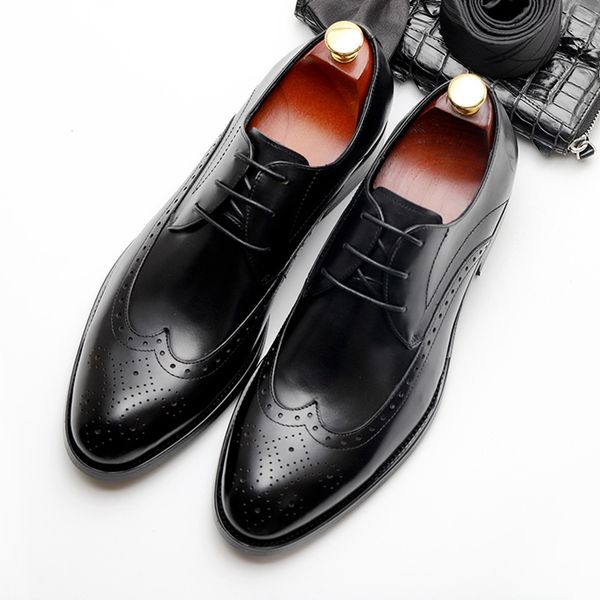 genuine cow leather men shoes italian brand designer formal comfortable casual shoes, Black
genuine cow leather men shoes italian brand designer formal comfortable casual shoes, Black
