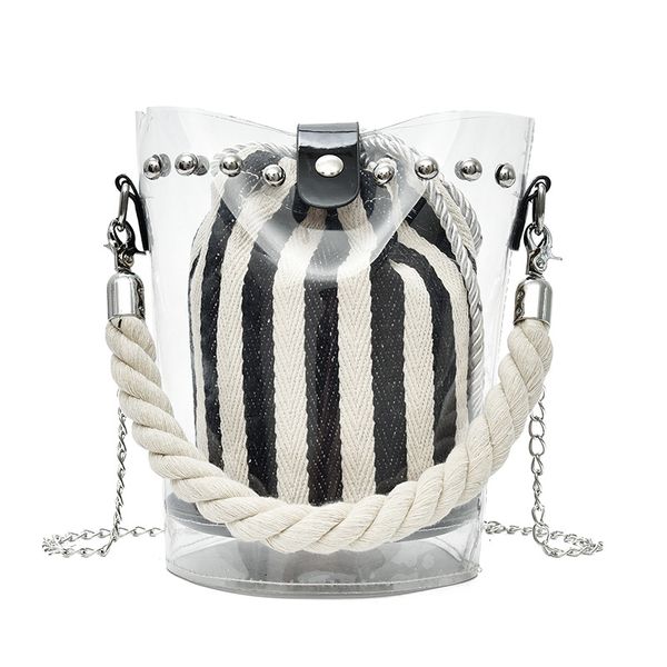 fashion women clear transparent shoulder bag new summer style beach handbag woman messenger bags solid ladies bucket
fashion women clear transparent shoulder bag new summer style beach handbag woman messenger bags solid ladies bucket