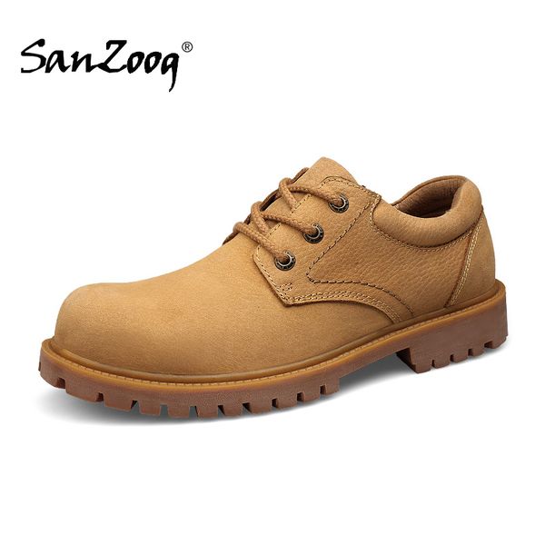 spring autumn nubuck waterproof genuine leather outdoor casual mens shoes low thick soles hard-wearing work shoes plus size 49s, Black
spring autumn nubuck waterproof genuine leather outdoor casual mens shoes low thick soles hard-wearing work shoes plus size 49s, Black