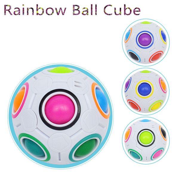 Novelty rainbow ball magic cube ball pherical football cube peed puzzle kid education learniing toy for children gift 
Novelty rainbow ball magic cube ball pherical football cube peed puzzle kid education learniing toy for children gift