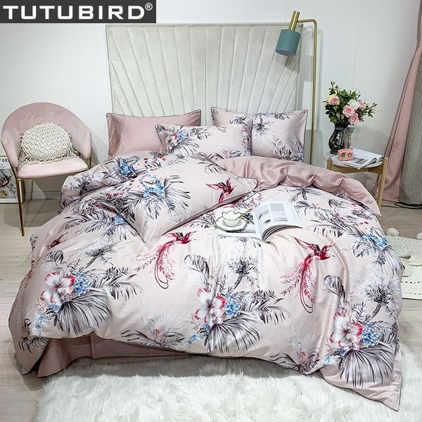 pink bird print girls princess print duvet cover luxury egyptian cotton bedclothes bed set pastoral bedlinen sheet pillow cover
pink bird print girls princess print duvet cover luxury egyptian cotton bedclothes bed set pastoral bedlinen sheet pillow cover