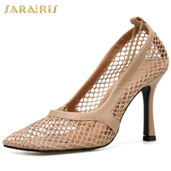 sarairis new thin high heels women's shoes summer design square toe air mesh sandals woman, Black
sarairis new thin high heels women's shoes summer design square toe air mesh sandals woman, Black