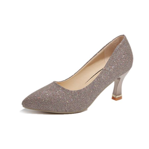 sequins pointed toe shoes women pumps bling high heels escarpins 5cm office work shoes women party wedding heels, Black
sequins pointed toe shoes women pumps bling high heels escarpins 5cm office work shoes women party wedding heels, Black