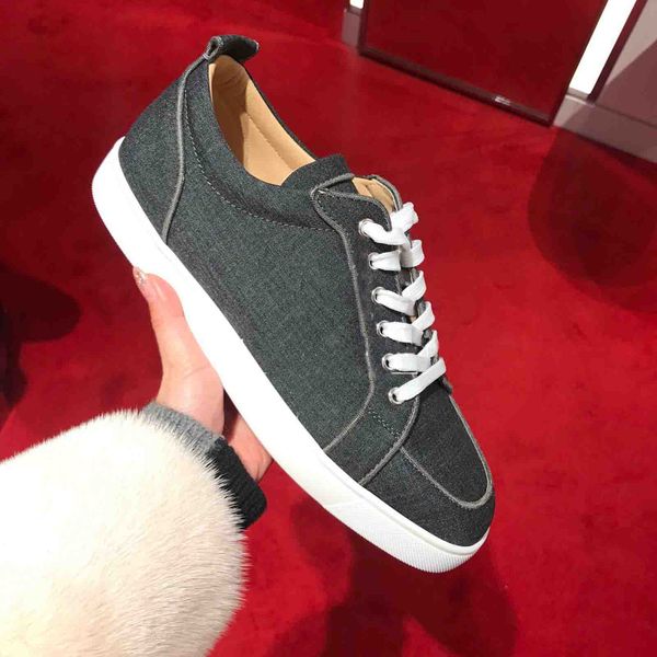 summer shoes men's flat sneakers red bottom junior rantulow orlato denim comfortable sneaker high/low men casual trainers fashion skate, Black
summer shoes men's flat sneakers red bottom junior rantulow orlato denim comfortable sneaker high/low men casual trainers fashion skate, Black