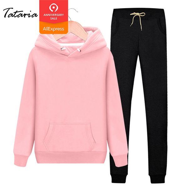 2 piece tracksuit women pink woman hooded sweatshirt and harem pants set women's casual suit set of pants with sweatshirt woman, White
2 piece tracksuit women pink woman hooded sweatshirt and harem pants set women's casual suit set of pants with sweatshirt woman, White