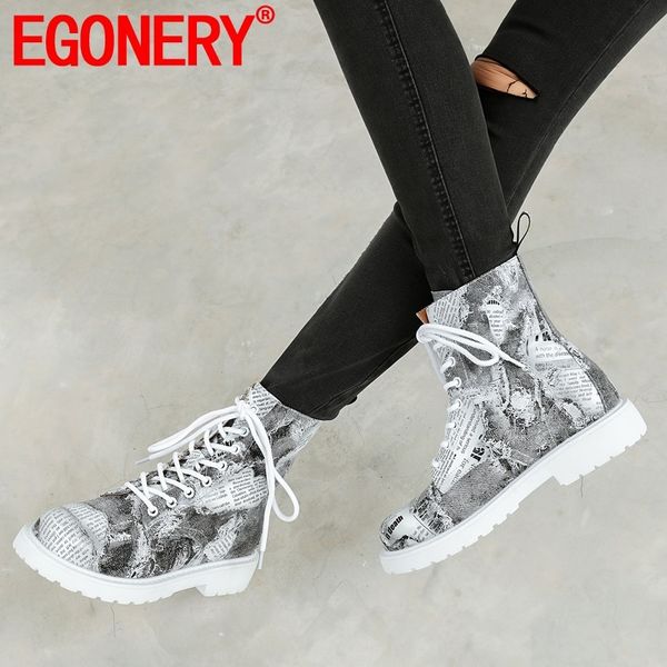 egonery winter new fashion ankle boots outside comfortable cross-tied mixed colors genuine leather women shoes drop shipping, Black
egonery winter new fashion ankle boots outside comfortable cross-tied mixed colors genuine leather women shoes drop shipping, Black
