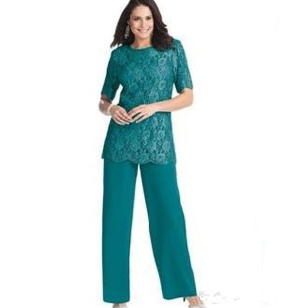 2019 new hunter plus size mother of the bride pant suits 2 piece chiffon for beach mother dress half sleeves mothers formal gown, Black;red
2019 new hunter plus size mother of the bride pant suits 2 piece chiffon for beach mother dress half sleeves mothers formal gown, Black;red
